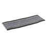 Vikan Microfibre Damp Dry 31 - Microfibre Flat Mop - Gray - 40cm - Pocket