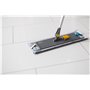 Vikan Microfibre Damp Dry 31 - Microfibre Flat Mop - Gray - 40cm - Pocket