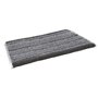 Vikan Microfibre Damp Dry 31 - Microfibre Flat Mop - Gray - 25cm - Velcro