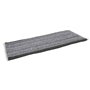 Vikan Microfibre Damp Dry 31 - Microfibre Flat Mop - Gray - 40cm - Velcro