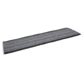 Vikan Microfibre Damp Dry 31 - Microvezel Vlakmop - Grijs - 60cm - Klittenband