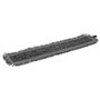 Vikan Microfibre Wet Scrub Microfibre Flat Mop - Gray - Velcro - 60 cm