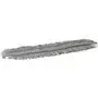 Vikan Microfibre Damp48 - Heavy Duty Microfibre Flat Mop - Gray - Velcro - 600mm