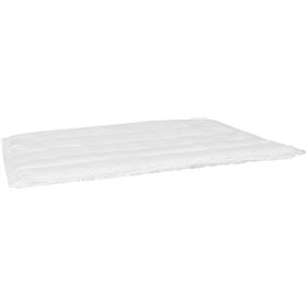 Vikan Microfibre Board &Table Microvezel Vlakmop - Wit - Klittenband - 250mm