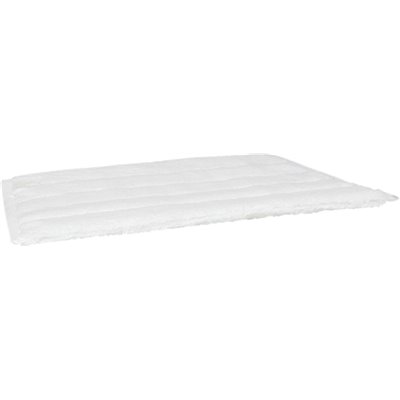 Vikan Microfibre Board & Table Microfibre Flat Mop - White - Velcro - 250mm