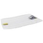 Vikan Microfibre Board & Table Microfibre Flat Mop - White - Velcro - 250mm