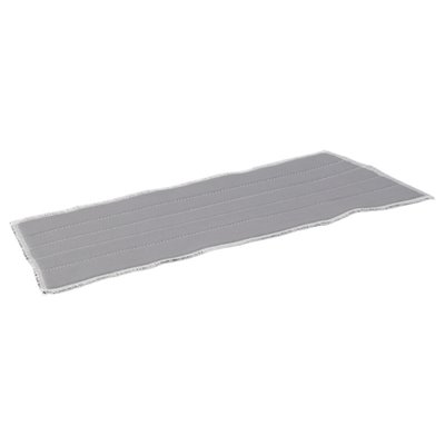 Vikan Microfibre Window Microfibre Flat Mop - Gray - Velcro - 400mm