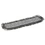 Vikan Microfiber Damp42 - Microfiber Flat Mop - Dark Gray - Velcro - 400mm