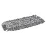 Vikan Microfibre Damp43 - Microfibre Flat Mop - Gray - Pocket - 400mm