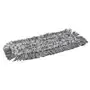 Vikan Microfibre Damp43 - Microfibre Flat Mop - Gray - Pocket - 400mm