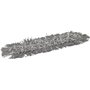 Vikan Microfibre Damp43 - Microfibre Flat Mop - Gray - Velcro - 400mm