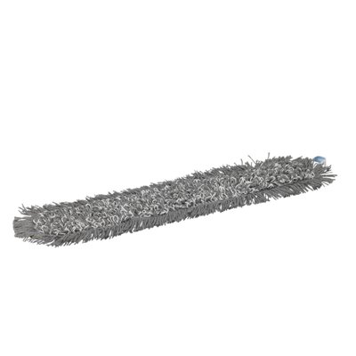 Vikan Microfibre Damp43 - Microfibre Flat Mop - Gray - Velcro - 900mm