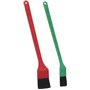 Vikan Transport set 2 Detail Brushes - 30/50mm - Red - Green - Soft Fibers - 390mm