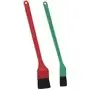 Vikan Transport set 2 Detail Brushes - 30/50mm - Red - Green - Soft Fibers - 390mm