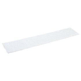 Vikan Microfibre disposable Microfibre Flat Mop - Dry - White - Microfibre - 60cm