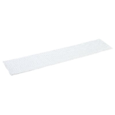 Vikan Microfibre disposable Microfibre Flat Mop - Dry - White - Microfibre - 60cm