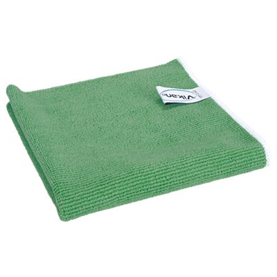 Vikan Microfibre Original 32 Microfibre Cloth - Green - 320x320mm