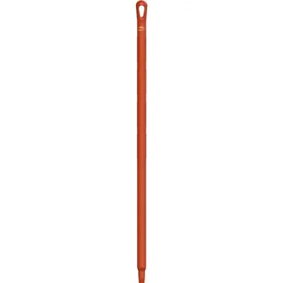 Vikan Hygiene Plastic Short Handle - 1,000mm - Ø32mm - Red