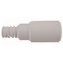 Vikan Hygiene Handle adapter with American Male thread - White - 85mm - Ø25mm