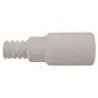 Vikan Hygiene Handle adapter with American Male thread - White - 85mm - Ø25mm
