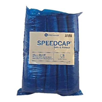 Speed Cap PE With Elastic Band Blue For Block Pallet 105x125x25cm -Horecavoordeel.com-