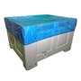 Speed Cap PE With Elastic Band Blue For Block Pallet 105x125x25cm -Horecavoordeel.com-