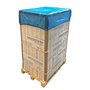 Speed Cap PE With Elastic Band Blue For Block Pallet 105x125x25cm -Horecavoordeel.com-