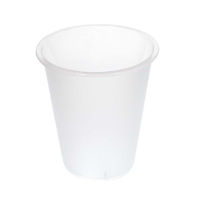 Milkshake cups "Reusable" 300ml (12oz), PP Ø 9 x 11cm Transparent -Horecavoordeel.com-