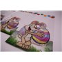 Block bottom bags With Easter Bunny Imprint 80+50x250mm -Horecavoordeel.com-