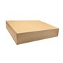 Catering Boxes Cardboard Brown - White 357 x 24.7 x 80mm -Horecavoordeel.com-