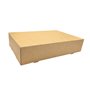 Catering Boxes Cardboard Brown - White 464 x 313 x 80mm