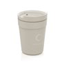 Herbruikbare bekers Circulcup 300 ml, PP Ø 8 x 10 cm beige graphite "Circulware" -Horecavoordeel.com-