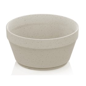 Herbruikbare Bekers Circulcup 100ml PP Ø 8 x 4,1cm Beige Graphite "Circulware" -Horecavoordeel.com-