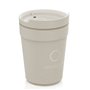 Herbruikbare Bekers Circulcup 200ml PP Ø 8 x 7,1cm Beige Graphite "Circulware" -Horecavoordeel.com-