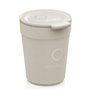 Herbruikbare Bekers Circulcup 200ml PP Ø 8 x 7,1cm Beige Graphite "Circulware" -Horecavoordeel.com-