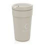 Herbruikbare Bekers Circulcup 400ml PP Ø 8 x 14,1cm Beige Graphite "Circulware" -Horecavoordeel.com-