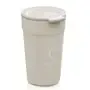 Reusable Cups Circulcup 400ml PP Ø 8 x 14.1cm Beige Graphite "Circulware" -Horecavoordeel.com-