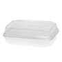 Kraft Sushi Tray Bruin/Zwart 165x115x24mm + PET Deksels -Horecavoordeel.com-