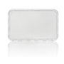 Kraft Sushi Tray Brown/Black 241x152x24mm + PET Lids -Horecavoordeel.com-