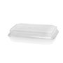 Kraft Sushi Tray Bruin/Zwart 241 x 152 x 24mm + PET Deksels -Horecavoordeel.com-