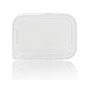 Lids 168 Series PP Transparent Rectangle 168 x 118mm -Horecavoordeel.com-