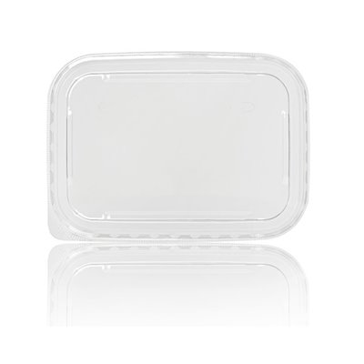 Lids 168 Series PP Transparent Rectangle 168 x 118mm -Horecavoordeel.com-