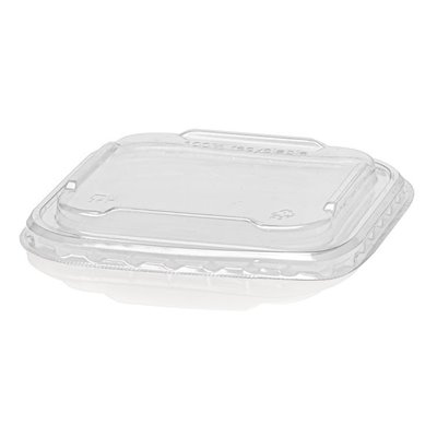 Lids 129 Series PP Transparent Square 129 x 129mm -Horecavoordeel.com-