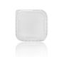 Deksels 129 Serie PP Transparant Vierkant 129 x 129mm -Horecavoordeel.com-