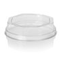 Lid octagonal Apet Transparent