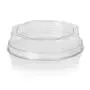 Lid octagonal Apet Transparent