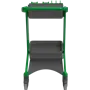 Vikan Hygo Mobile Cleaning Station Unassembled 780mm Green