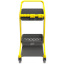 Vikan Hygo Mobile Cleaning Station Unassembled 780mm Yellow