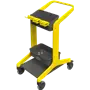 Vikan Hygo Mobile Cleaning Station Unassembled 780mm Yellow