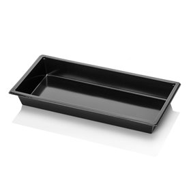 Tapas Bowls 1-compartment RPET Black 250x120x30mm -Horecavoordeel.com-